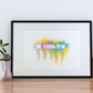 Be Creative - Framed poster