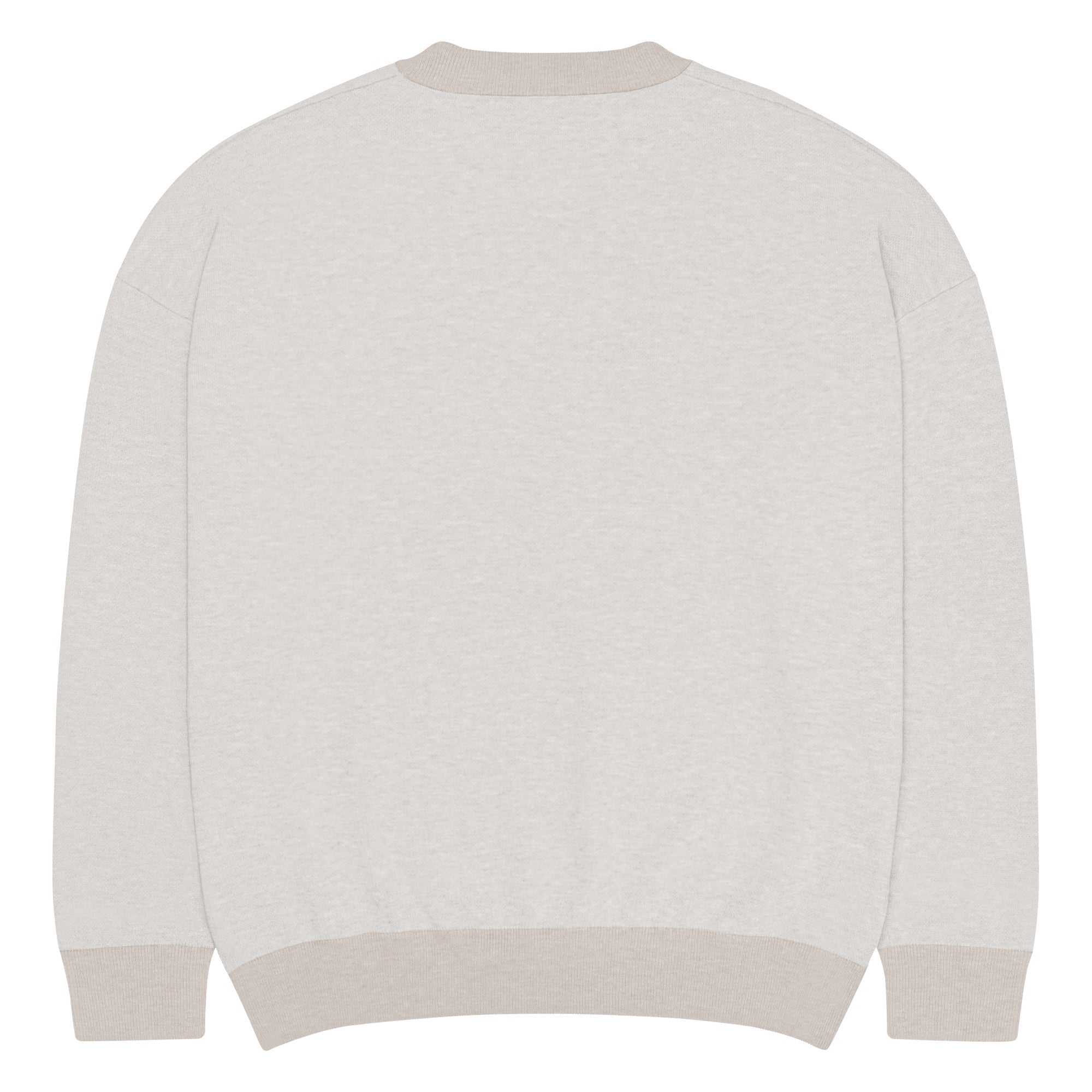 LA Drip Relaxed Fit Knitted Crewneck Sweater - by trudesigns.shop