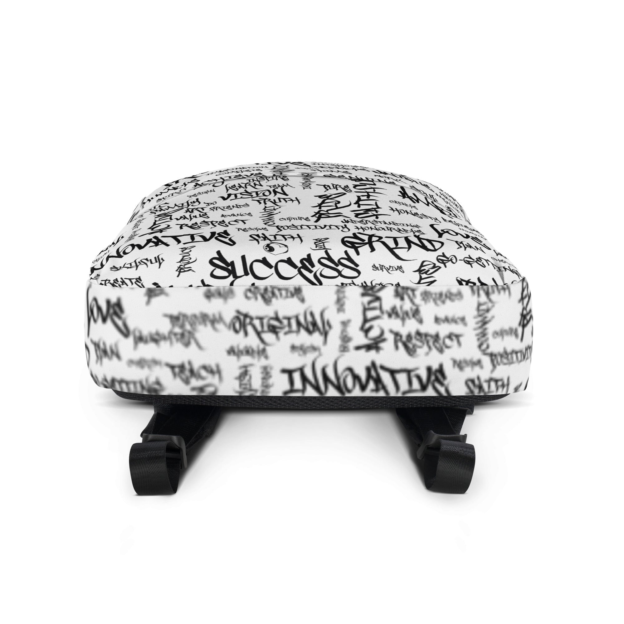 Manifest Your Hustle Graffiti Backpack - by trudesigns.shop