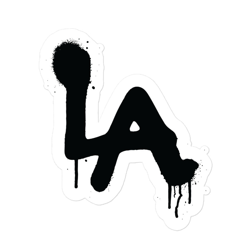 Tru Designs LA Drip "Stay Tru" Bubble - Free Vinyl Sticker - by trudesigns.shop
