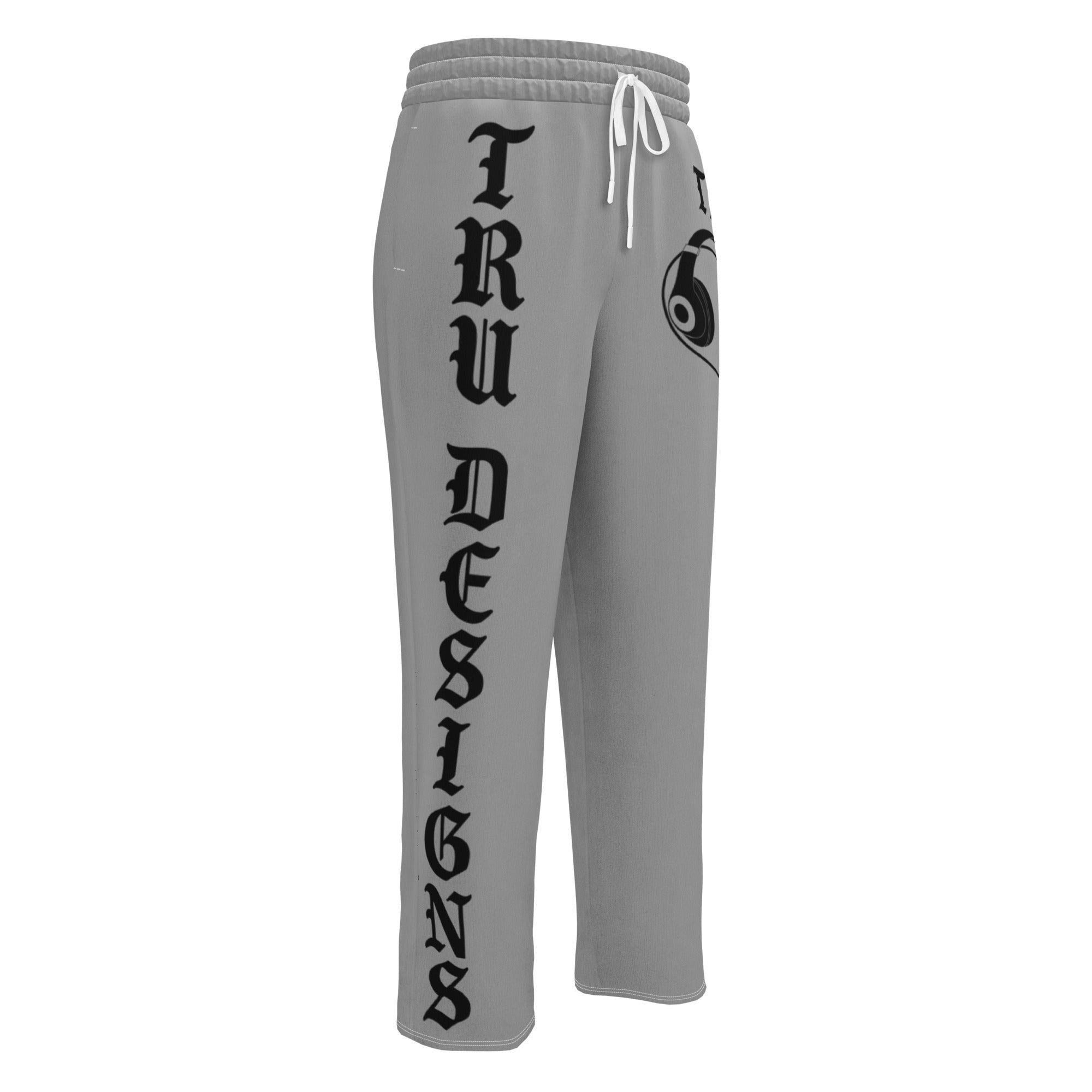 Tru Designs "Vibe Code" Signature Wide - Leg Recycled Streetwear Pants - by trudesigns.shop