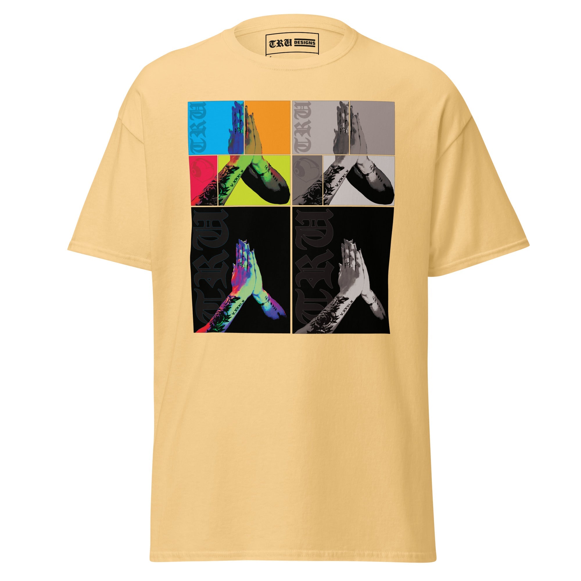 TRU Pray Hands Tee - Merchandise by trudesigns.shop