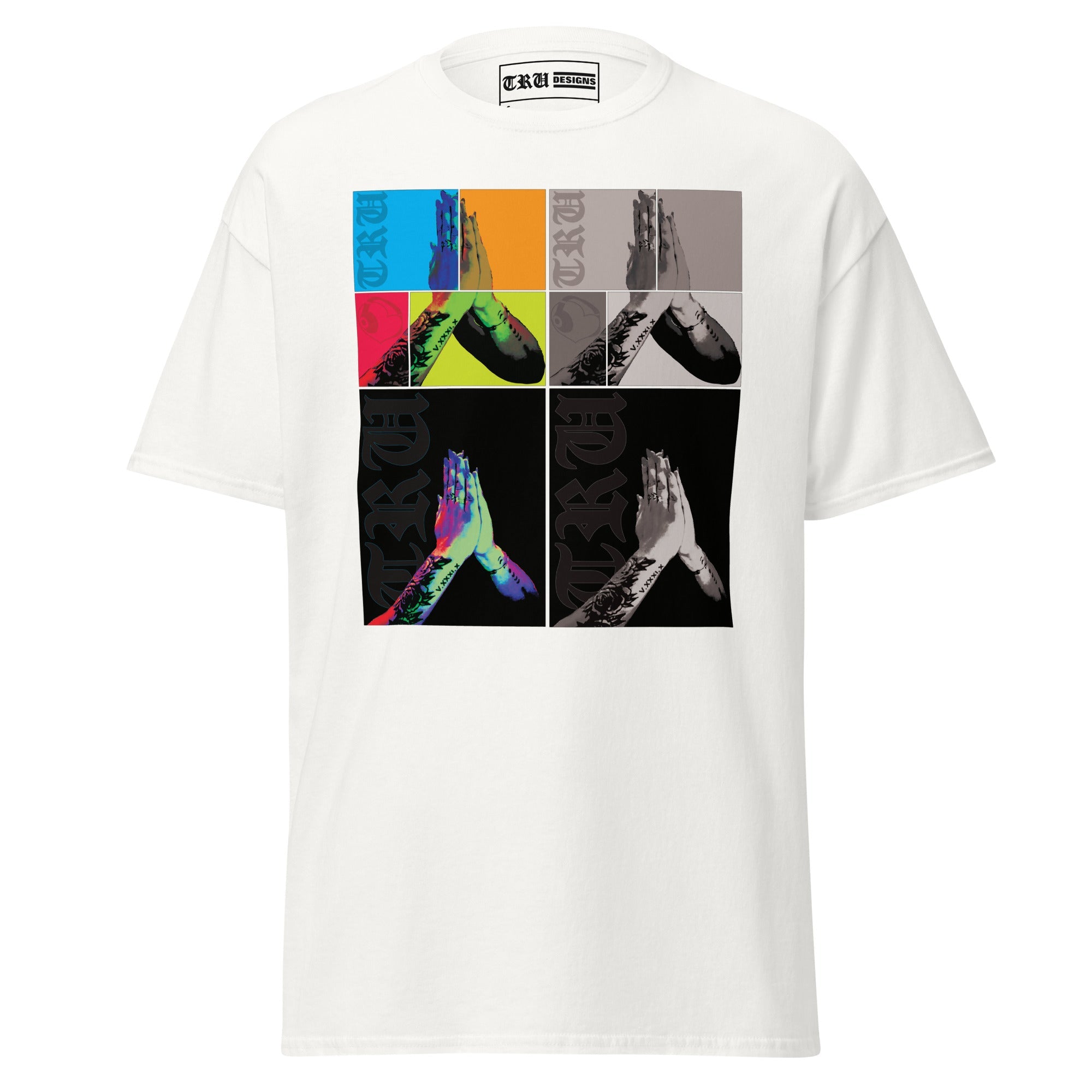 TRU Pray Hands Tee - Merchandise by trudesigns.shop