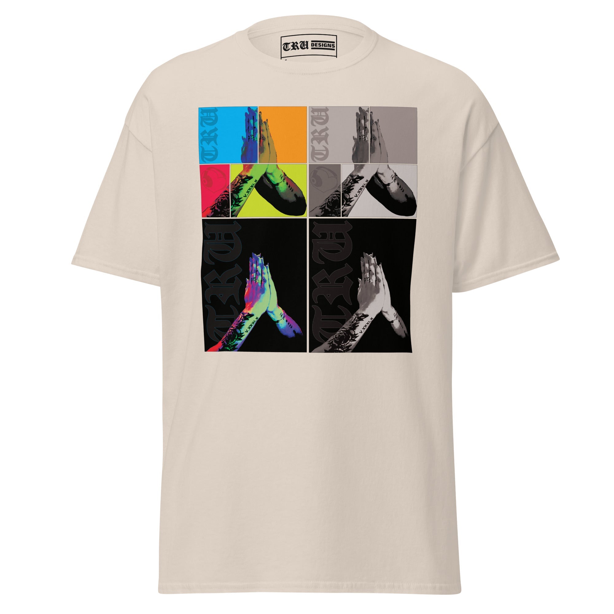 TRU Pray Hands Tee - Merchandise by trudesigns.shop