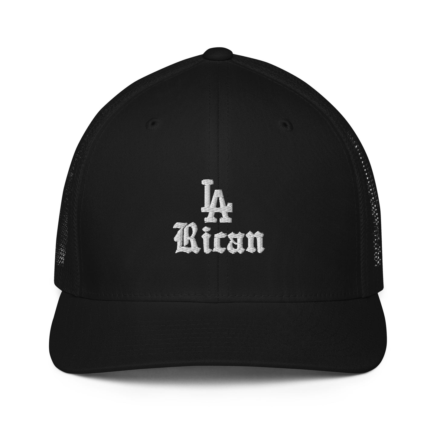LA Rican- Closed-back trucker cap