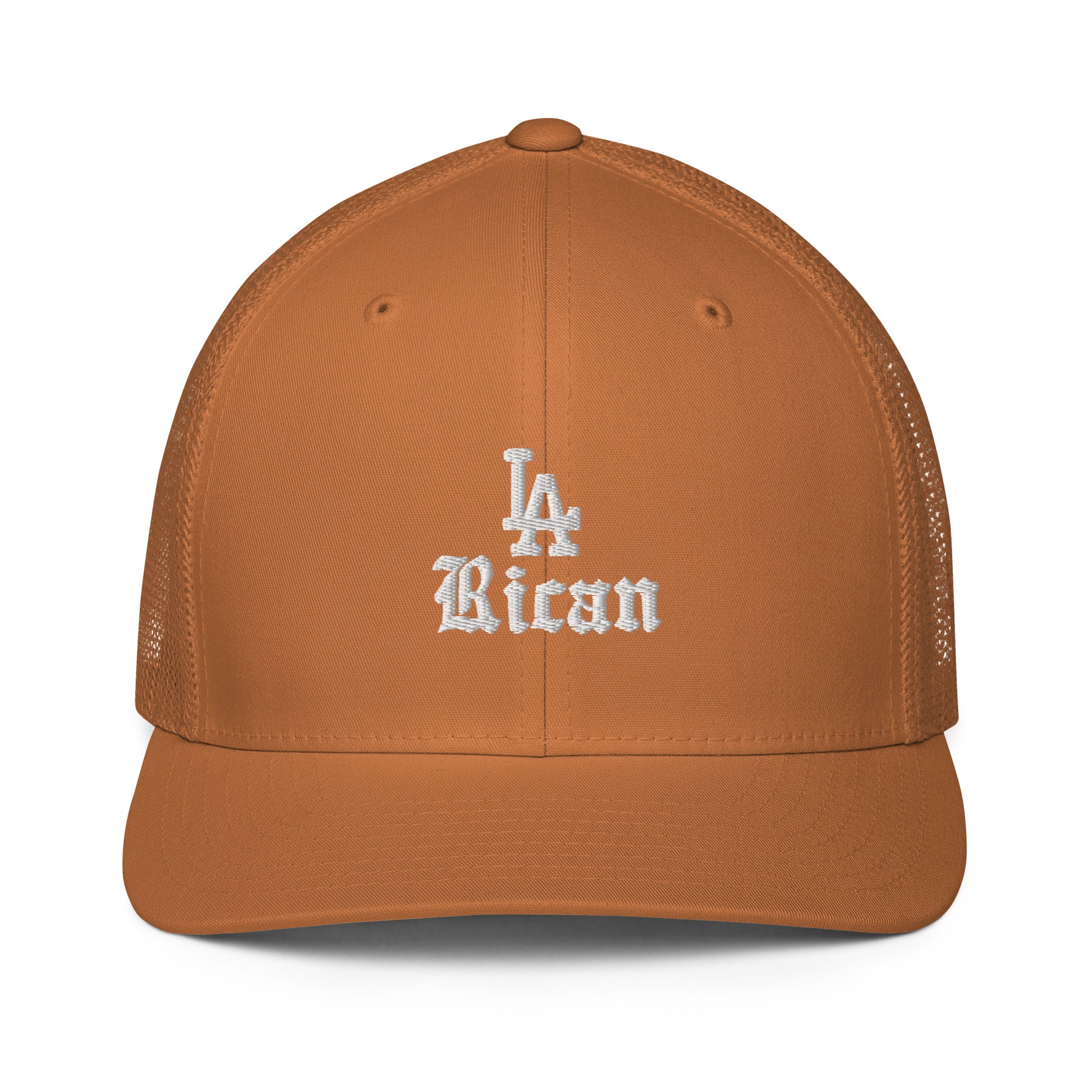 LA Rican- Closed-back trucker cap