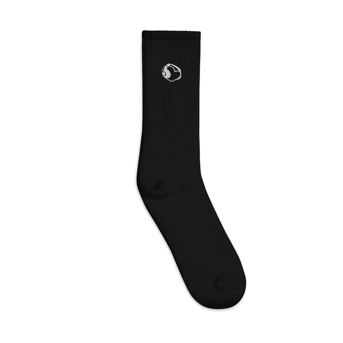 HeartBeat Embroidered socks