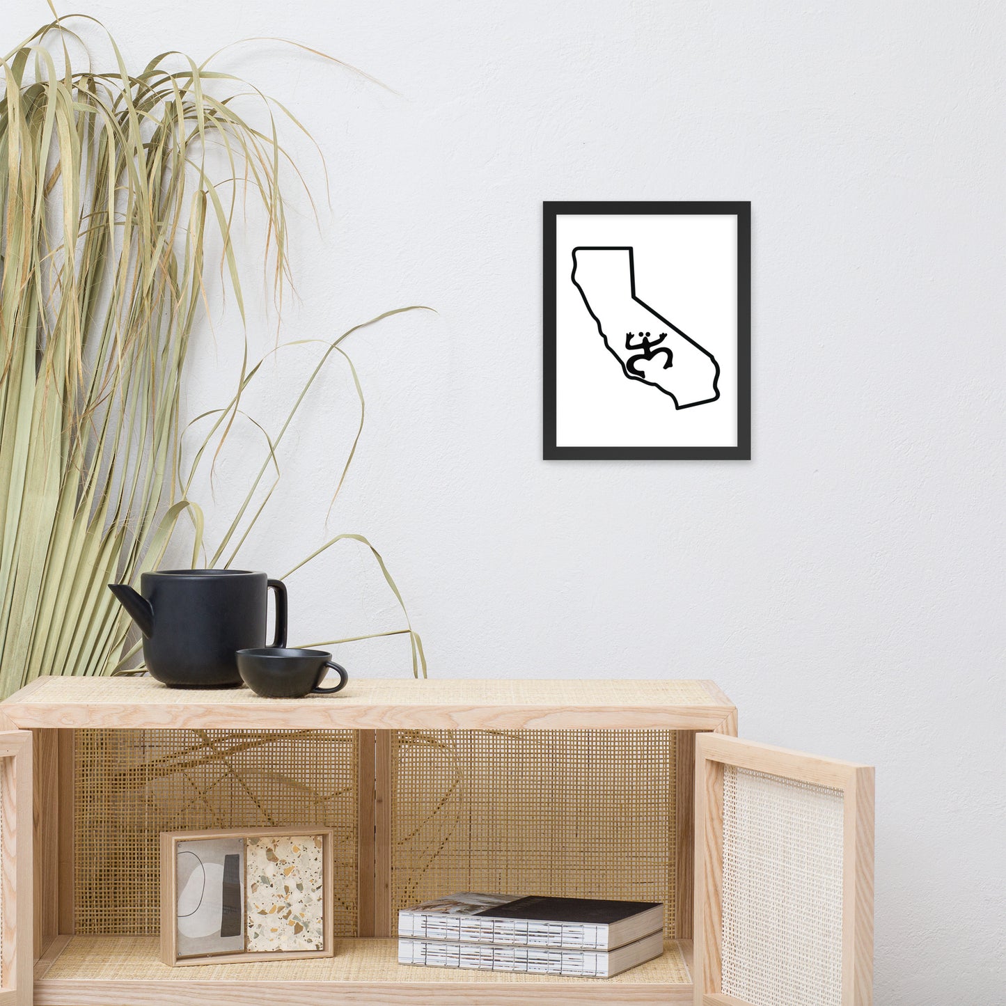 Cali-Rican Framed poster