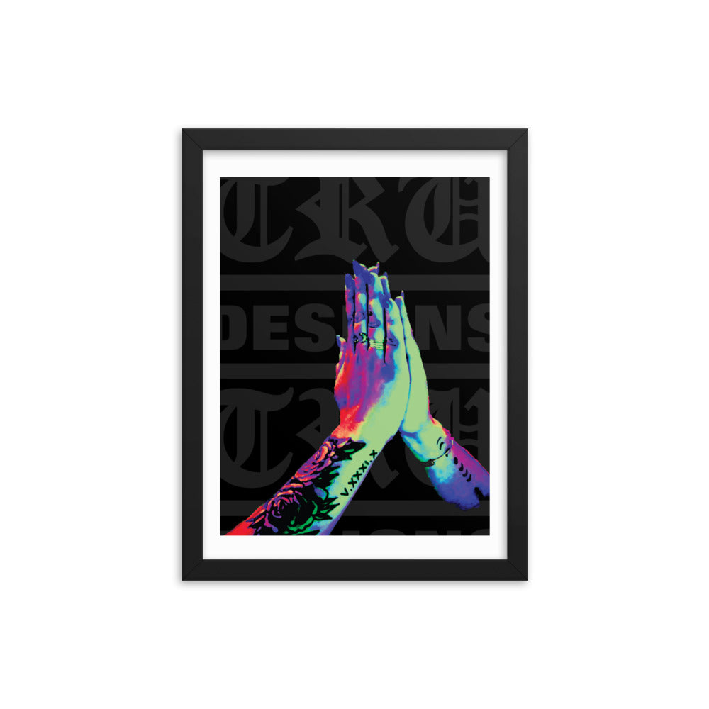 Tru Prayers - Framed poster