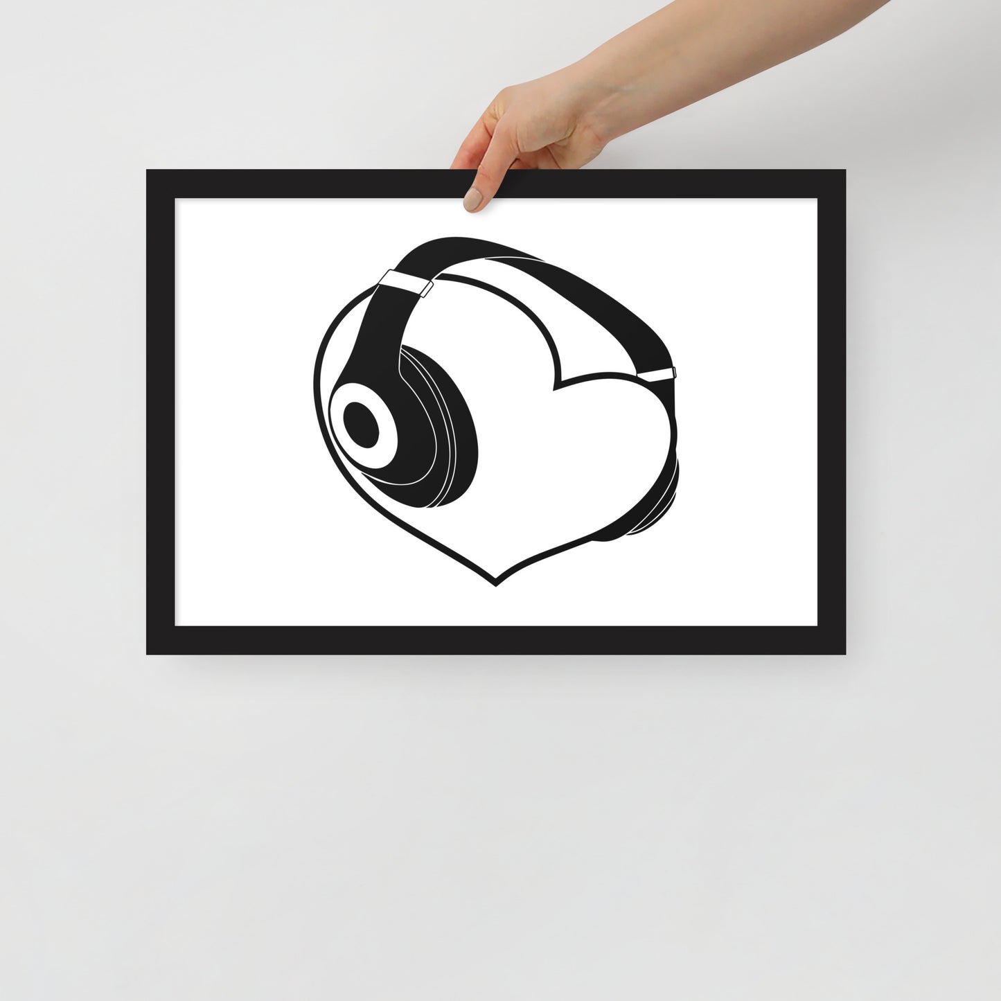 Tru Heart beat - Framed poster