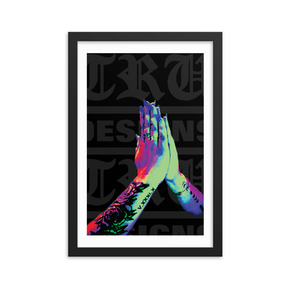 Tru Prayers - Framed poster