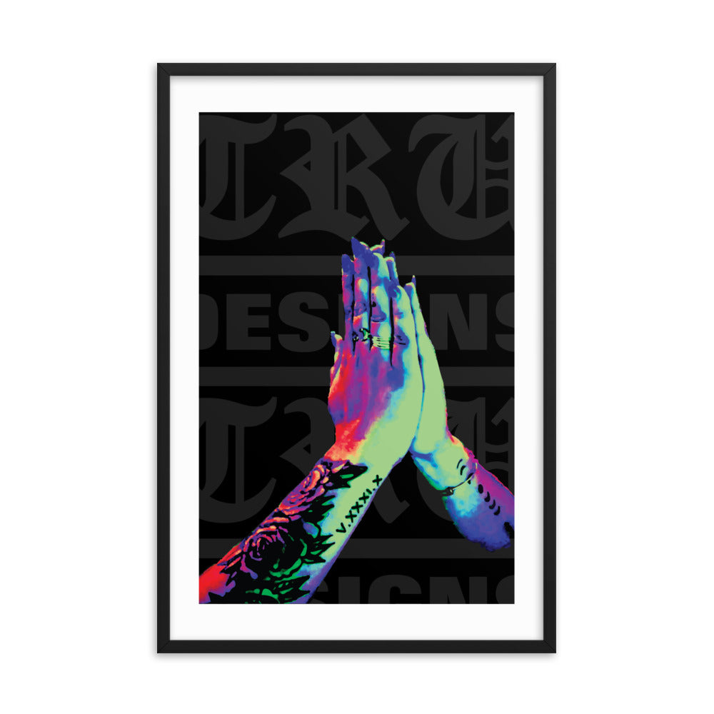 Tru Prayers - Framed poster