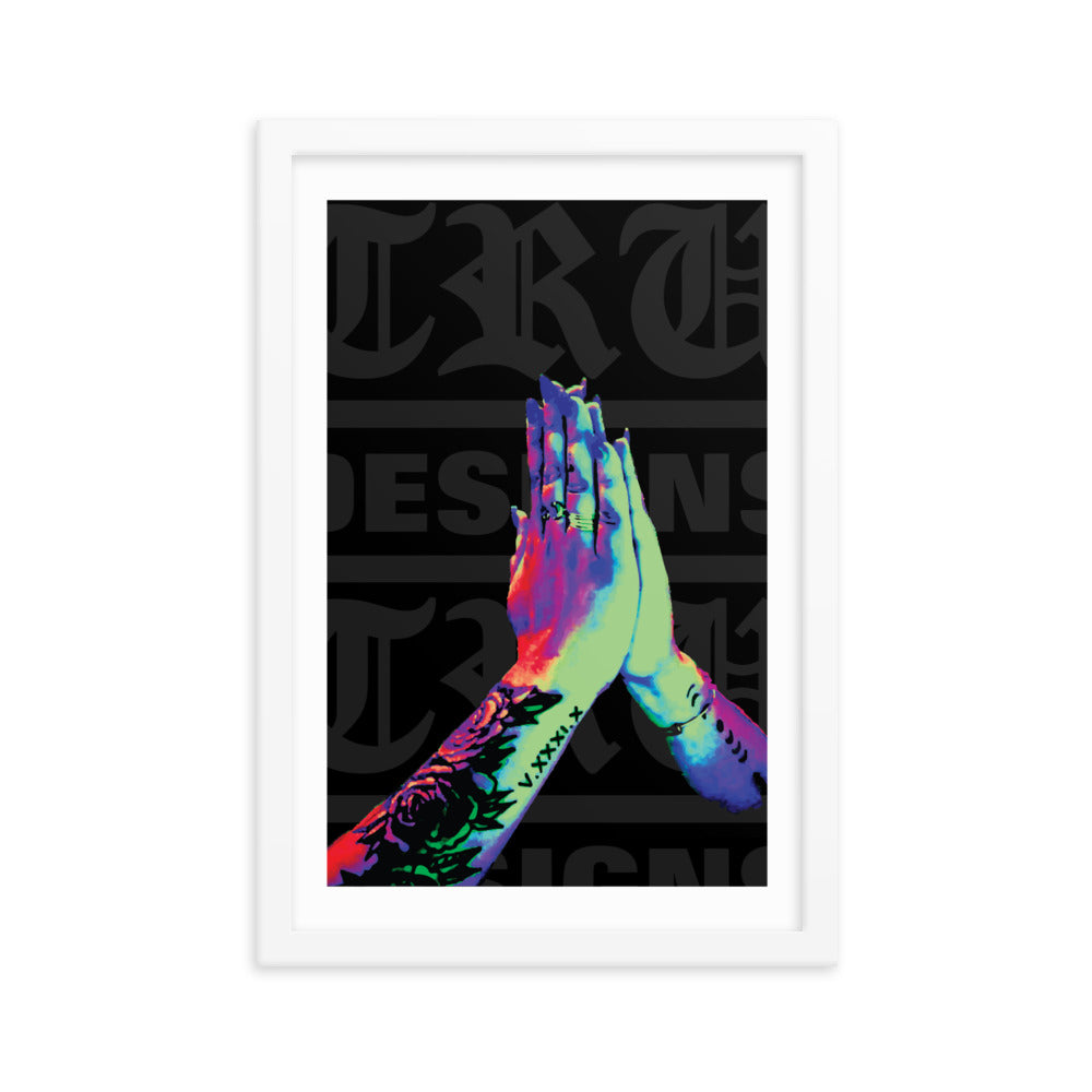 Tru Prayers - Framed poster