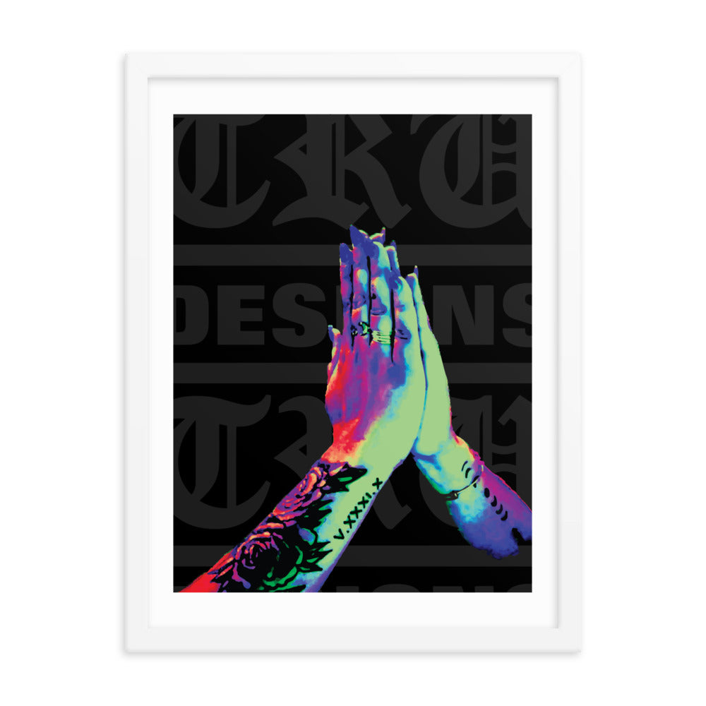 Tru Prayers - Framed poster