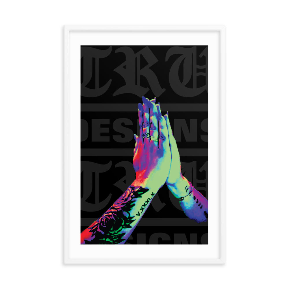 Tru Prayers - Framed poster