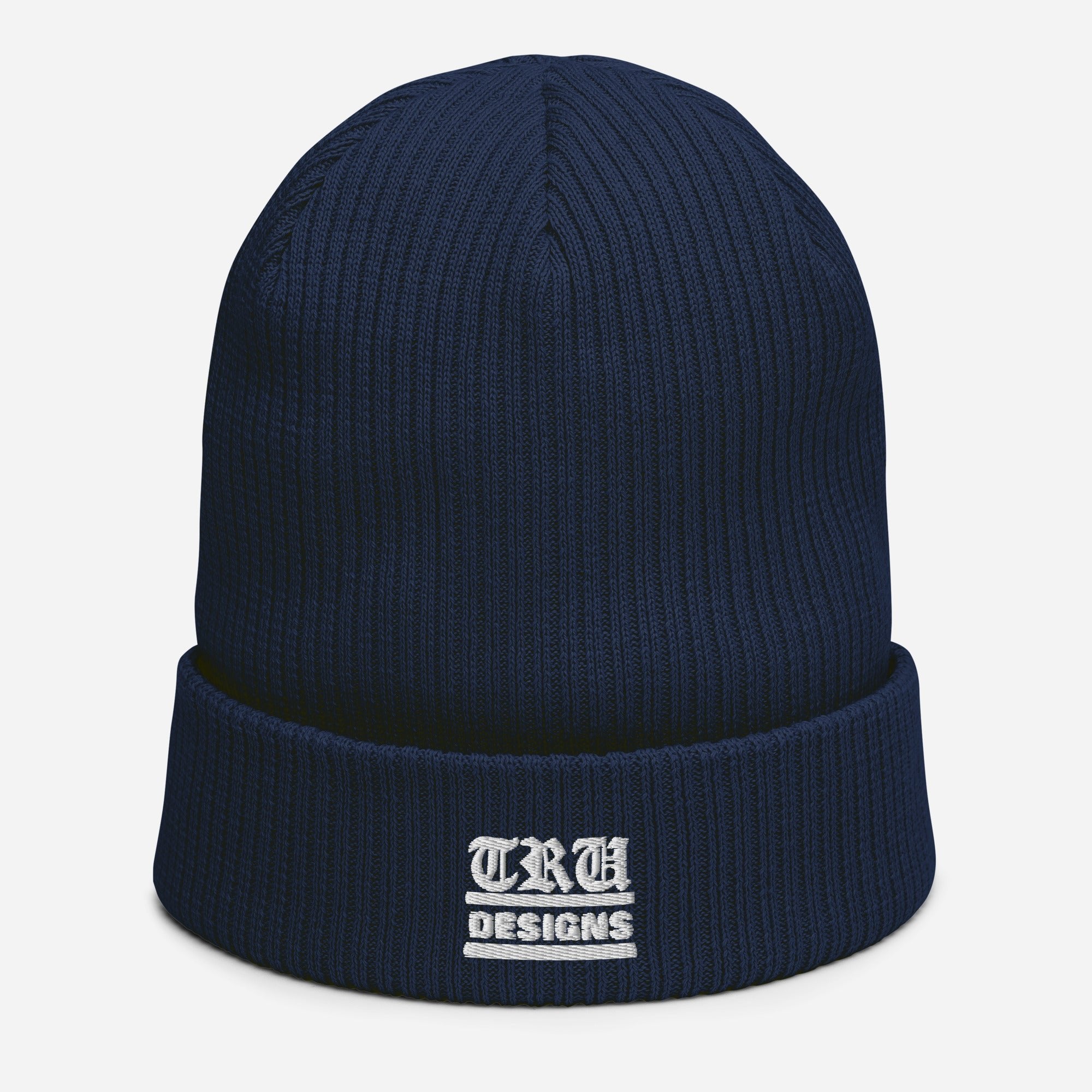 OG Tru - Organic ribbed beanie - Hats by trudesigns.shop