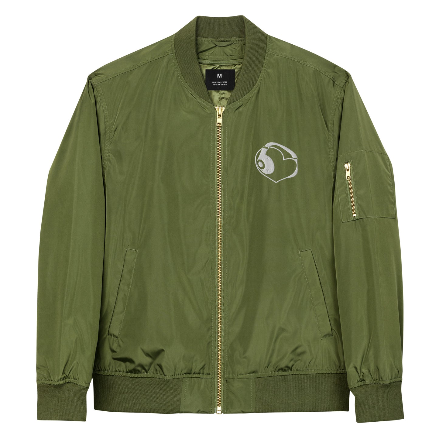 OG Tru Heartbeat -Premium recycled bomber jacket