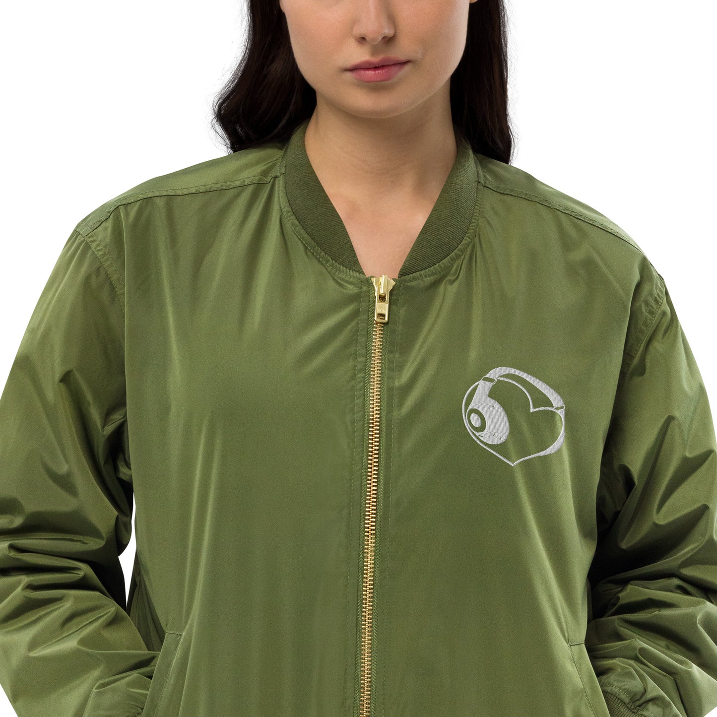 OG Tru Heartbeat -Premium recycled bomber jacket