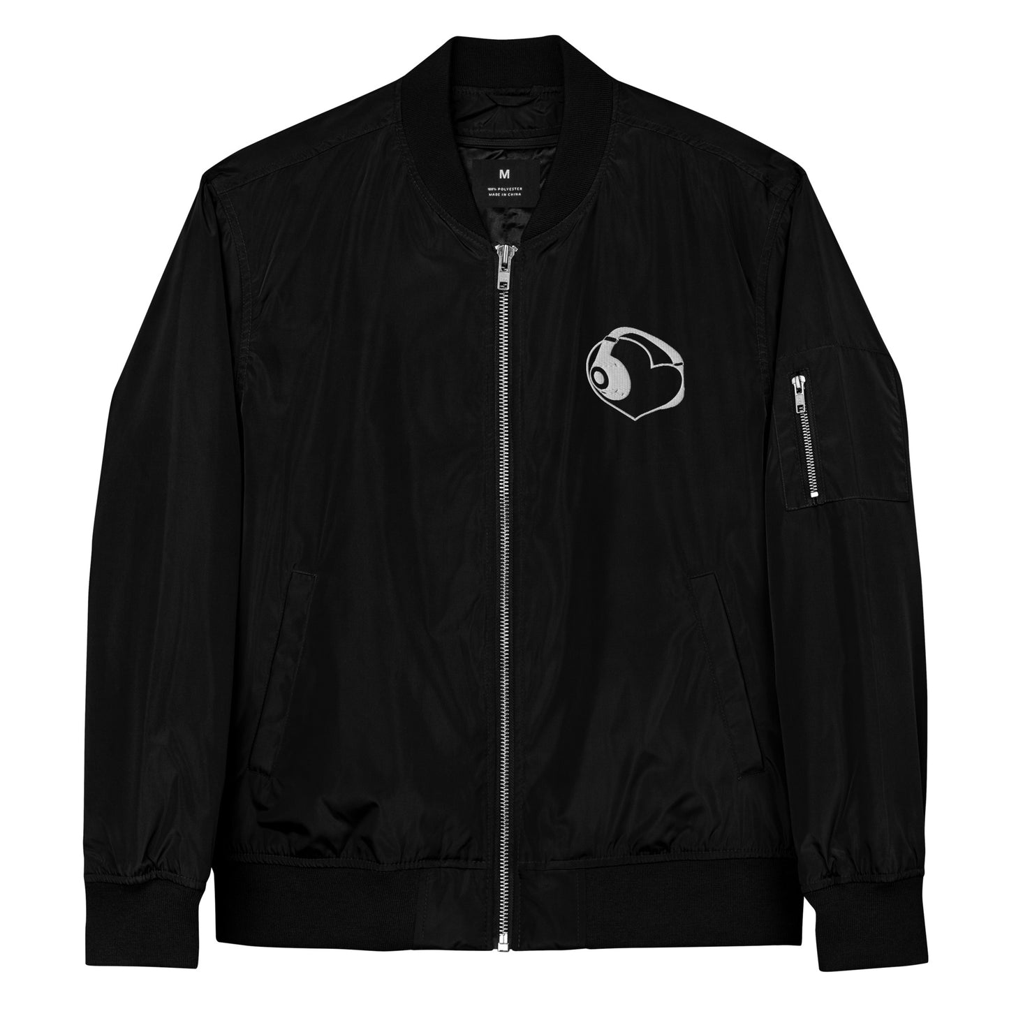OG Tru Heartbeat -Premium recycled bomber jacket