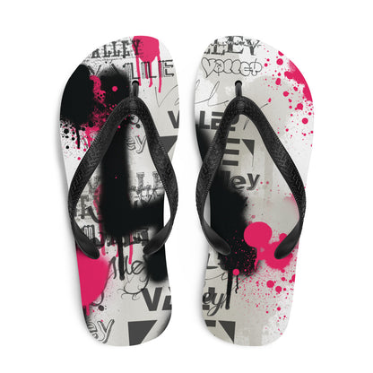 Graffiti Flip-Flops